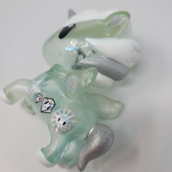 Tokidoki Holiday Christmas 5-inch Yuki 2017 Snowflake Unicorno clear - Picture 7 of 12